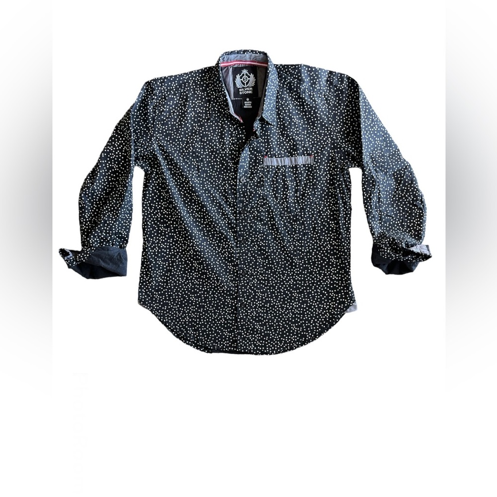 SilverStone Men’s size small long sleeve button down shirt